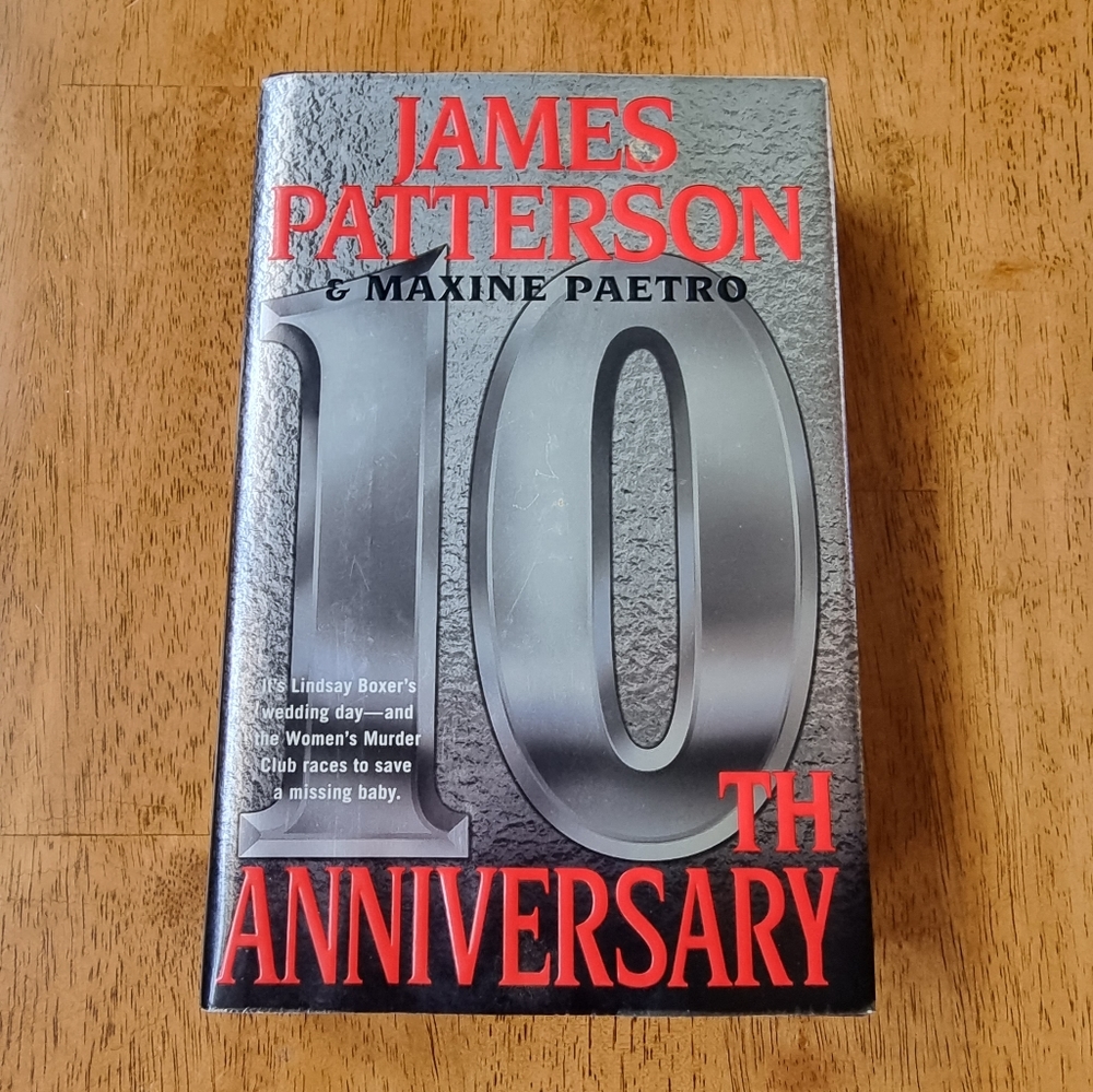 🌟3/$30 Sale!Mix & Match🌟 James Patterson 10th Anniversary Hardcover Book